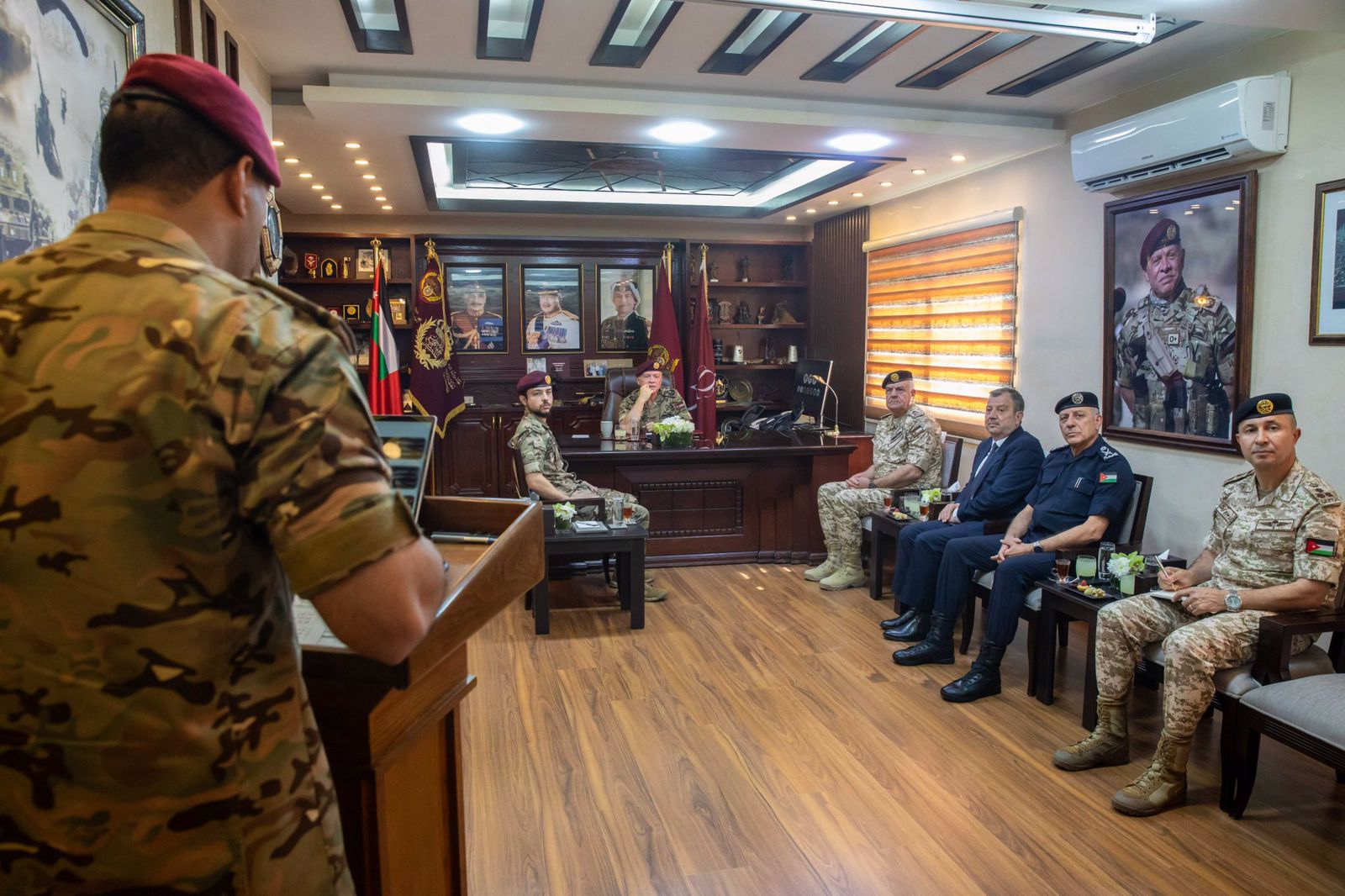 The General Command of the jordanian armed forces the arab army